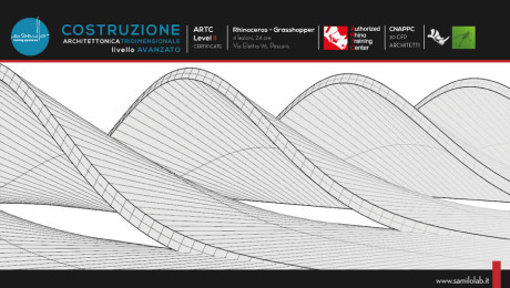 Corso Rhino – Costruzione Architettonica 3D – Livello 2 Rhino 6.0 + Grasshopper + PanelingTools